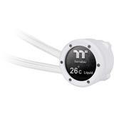 Thermaltake Enfriador líquido AIO TH420 V2 Ultra ARGB Sync Snow Edition, Refrigeración por agua blanco