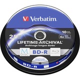 Verbatim 43825, Discos Blu-ray vírgenes 