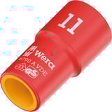 Wera 8790 A VDE Inserto de llave Zyklop, 4,5 mm, 1/4", Llave de tubo rojo/Amarillo