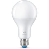 WiZ Bombilla 13 W (Equiv. 100 W) A67 E27, Lámpara LED Bombilla inteligente, Blanco, Wi-Fi, E27, Multi, 2200 K
