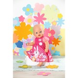 ZAPF Creation Dress Flowers, Accesorios para muñecas BABY born Dress Flowers, Vestido para muñecas, 3 año(s), 129,5 g