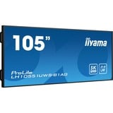 iiyama LH10551UWS-B1AG, Pantalla de gran formato negro