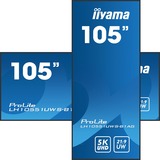 iiyama LH10551UWS-B1AG, Pantalla de gran formato negro