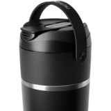 nutribullet Licuadora de pie Flip NBP016B, Batidora depie negro/Acero fino