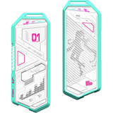 ASUS ROG STRIX ARION HATSUNE MIKU Edition, Caja de unidades blanco/Casa de la moneda