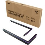 ASUS TUF GAMING GT502 Horizon ARGB Lighting Kit Black Midi Tower Kit de mejora de iluminación RGB, Tira de LED negro, Midi Tower, Kit de mejora de iluminación RGB, Negro, Multicolor, 20000 h, 3 pin ARGB