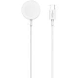 Ansmann Cable de carga USB-C para Apple Watch blanco