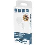 Ansmann Cable de carga USB-C para Apple Watch blanco