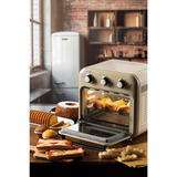 Ariete 4632/03 Sencillo 16 L Independiente 1400 W Freidora de aire caliente Beige blanco/Beige, Freidora de aire caliente, 16 L, 80 °C, 230 °C, 60 min, Sencillo