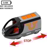 BRIO World tren de pasajeros naranja y negro, Vehículo de juguete 