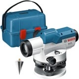 Bosch GOL 20 D Professional 60 m, Nivelador azul, 60 m, Multicolor, IP54, Batería, -10 - 50 °C, -20 - 70 °C