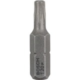Bosch Punta de atornillar extra dura, Bit 10 pieza(s), Torx, T20, Acero, 25 mm, 25,4 / 4 mm (1 / 4")