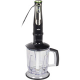 Braun MQ 9147X, Batidora de mano acero fino/Negro