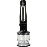 Braun MultiQuick 9 MQ9147X 0,6 L Batidora de inmersión 1200 W Negro, Acero inoxidable, Batidora de mano acero fino/Negro, Batidora de inmersión, 0,6 L, Función de impulso, Picahielos, 1200 W, Negro, Acero inoxidable