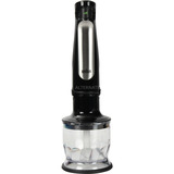 Braun MultiQuick 9 MQ 9147X 0,6 L Batidora de inmersión 1200 W Negro, Acero inoxidable, Batidora de mano acero fino/Negro, Batidora de inmersión, 0,6 L, Función de impulso, Picahielos, 1200 W, Negro, Acero inoxidable