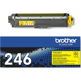 Brother TN-246Y cartucho de tóner 1 pieza(s) Original Amarillo 2200 páginas, Amarillo, 1 pieza(s)