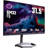 Cooler Master Gaming GM32-FQ 80 cm (31.5") 2560 x 1440 Pixeles Quad HD LED Negro, Plata, Monitor de gaming negro, 80 cm (31.5"), 2560 x 1440 Pixeles, Quad HD, LED, 1 ms, Negro, Plata