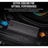 Corsair MP700 PRO 2 TB, Unidad de estado sólido negro