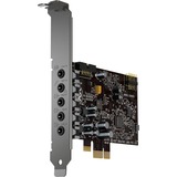 Creative Sound blaster audigy fx v2 Interno 5.1 canales PCI-E, Tarjeta de sonido 5.1 canales, Interno, 24 bit, 120 dB, PCI-E