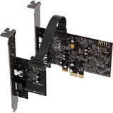 Creative Sound blaster audigy fx v2 Interno 5.1 canales PCI-E, Tarjeta de sonido 5.1 canales, Interno, 24 bit, 120 dB, PCI-E