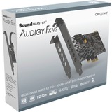 Creative Sound blaster audigy fx v2 Interno 5.1 canales PCI-E, Tarjeta de sonido 5.1 canales, Interno, 24 bit, 120 dB, PCI-E