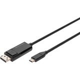 Digitus AK-300334-020-S, Cable negro