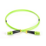Digitus Cable de parche LWL, dúplex, conector LC > LC, multimodo OM5 verde claro