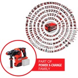EINHELL HEROCCO 36/28, Martillo perforador rojo/Negro