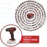 EINHELL TC-CD 18/35 Li - Solo, 4513927, Taladro/destornillador rojo/Negro
