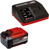 Einhell PXC-Starter-Kit 5,2Ah & 4A Fastcharger, Conjunto negro