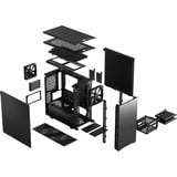 Fractal Design Define 7 Mini Black Solid, Cajas de torre negro