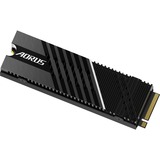 GIGABYTE AORUS Gen4 7000s M.2 2000 GB PCI Express 4.0 3D TLC NAND NVMe, Unidad de estado sólido negro, 2000 GB, M.2, 7000 MB/s