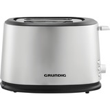 Grundig TA 5620 2 rebanada(s) 850 W Negro, Acero inoxidable, Tostadora plateado/Negro, 2 rebanada(s), Negro, Acero inoxidable, Acero inoxidable, Botones, 850 W