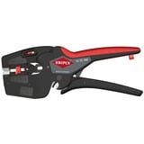 Knipex 12 72 190, Alicates pelacables negro/Rojo