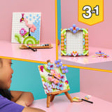 LEGO Creator 3-en-1 Cuadro decorativo de flores, Juegos de construcción 