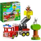 LEGO DUPLO Camión de Bomberos, Juegos de construcción Juego de construcción, 2 año(s), Plástico, 21 pieza(s), 593 g