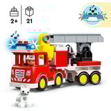 LEGO DUPLO Camión de Bomberos, Juegos de construcción Juego de construcción, 2 año(s), Plástico, 21 pieza(s), 593 g