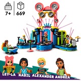 LEGO Friends Espectáculo de Talentos Musicales de Heartlake City, Juegos de construcción Juego de construcción, 7 año(s), Plástico, 669 pieza(s), 1,02 kg