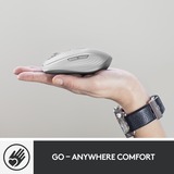Logitech MX Anywhere 3 for Mac ratón mano derecha Bluetooth 4000 DPI gris, mano derecha, Bluetooth, 4000 DPI, Gris