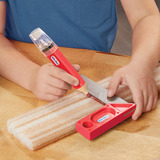 MGA Entertainment Little Tikes Creative Construction - Set de medición y corte, Herramientas para niños 