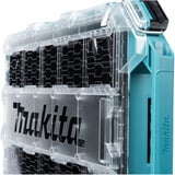 Makita Organizador plano M, Caja de herramientas azul/Transparente