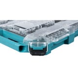 Makita Organizador plano M, Caja de herramientas azul/Transparente