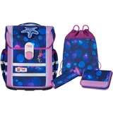 McNeill Cartera de escuela azul/Rosa
