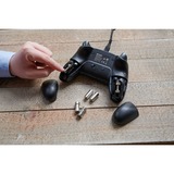 Nacon Revolution Unlimited Negro Bluetooth/USB Gamepad Analógico/Digital PC, PlayStation 4 negro, Gamepad, PC, PlayStation 4, Cruceta, Analógico/Digital, Inalámbrico y alámbrico, Bluetooth/USB