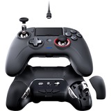 Nacon Revolution Unlimited Negro Bluetooth/USB Gamepad Analógico/Digital PC, PlayStation 4 negro, Gamepad, PC, PlayStation 4, Cruceta, Analógico/Digital, Inalámbrico y alámbrico, Bluetooth/USB
