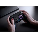 Nacon Revolution Unlimited Negro Bluetooth/USB Gamepad Analógico/Digital PC, PlayStation 4 negro, Gamepad, PC, PlayStation 4, Cruceta, Analógico/Digital, Inalámbrico y alámbrico, Bluetooth/USB