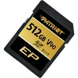 Patriot EP 512 GB SDXC, Tarjeta de memoria negro