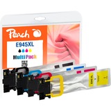 Peach PI200-796 cartucho de tinta 4 pieza(s) Compatible Alto rendimiento (XL) Negro, Cian, Magenta, Amarillo Alto rendimiento (XL), 90 ml, 66 ml, 5000 páginas, 4 pieza(s), Formato combo