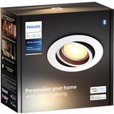 Philips Hue White Ambiance Milliskin foco empotrable, Luz de LED blanco