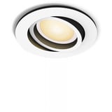 Philips Hue White Ambiance Milliskin foco empotrable, Luz de LED blanco